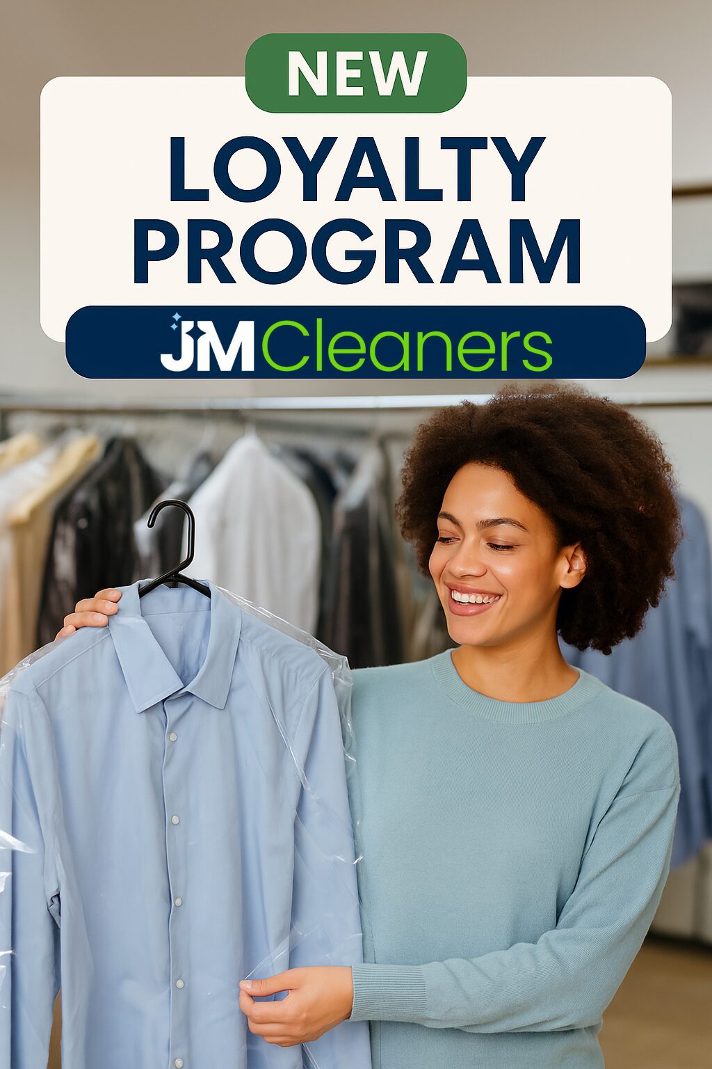 JM Cleaners loyalty program